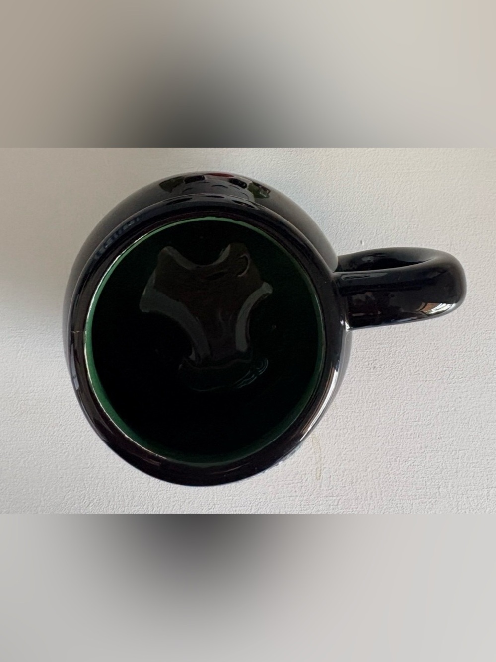 Harry Potter Slytherin Cauldron Mug Green Crest Black Ceramic Cup - Picture 6 of 9